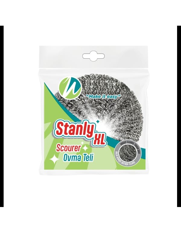 éponge XL en acier inoxydable Stanly