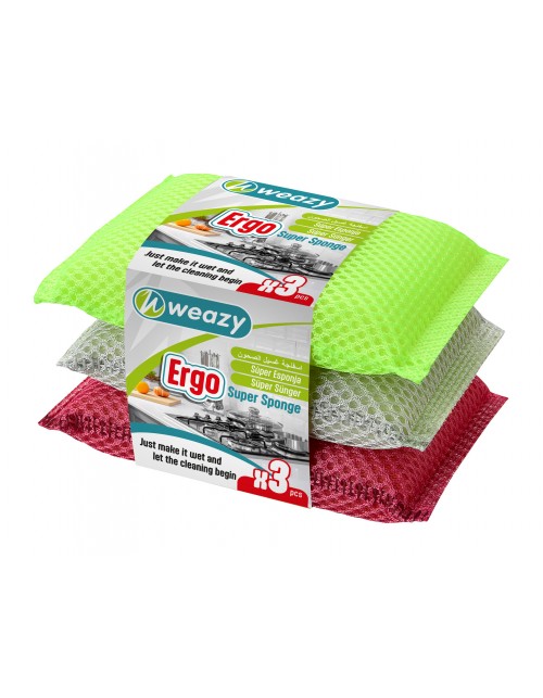 Lot de 3 éponges à récurer...
