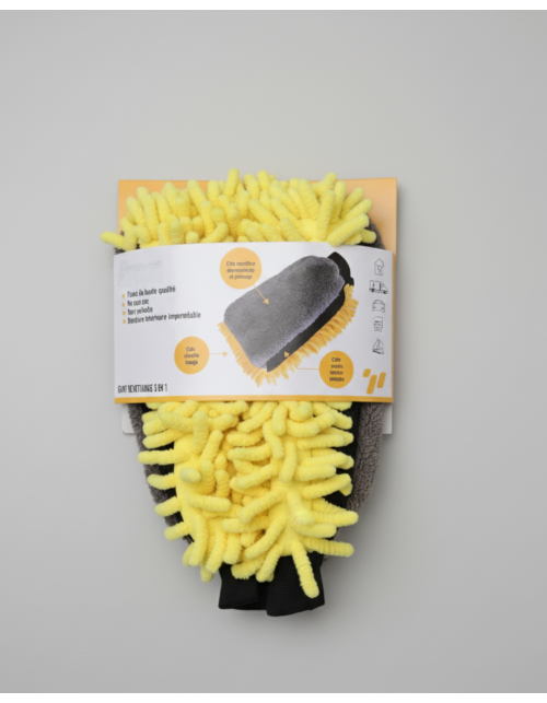 Gants microfibre double...