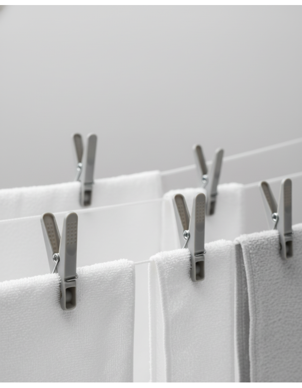 Pinces à linge en plastique
